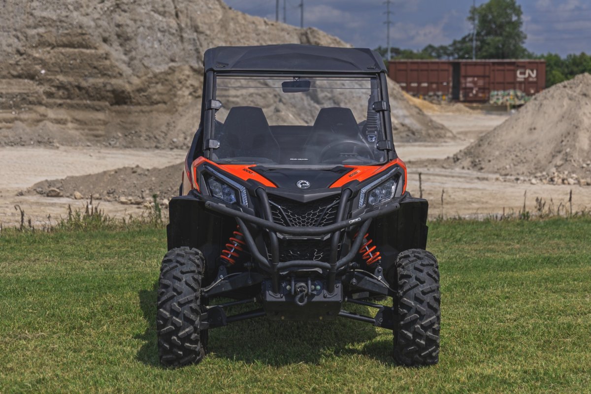 Can-Am Maverick Sport Full Windshield - Rough Country - Scratch Resistant
